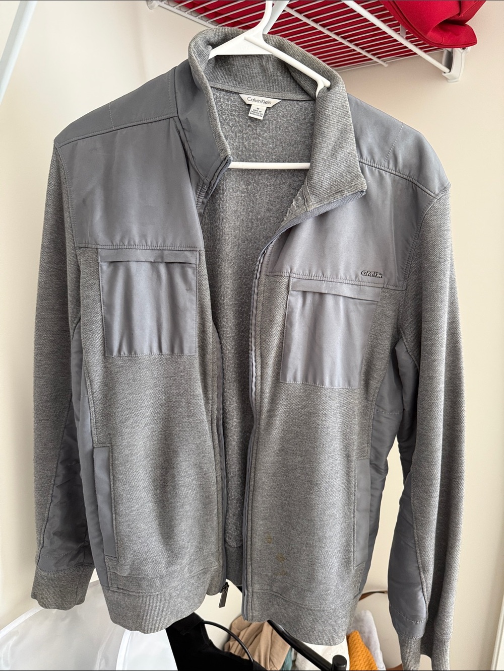 Calvin Klein Gray Crewneck Sweatshirt